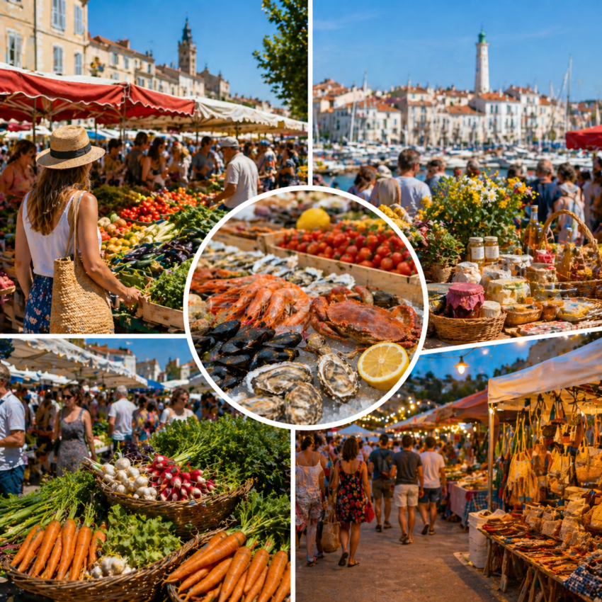 Les plus beaux marchés de Vendée pendant l’été