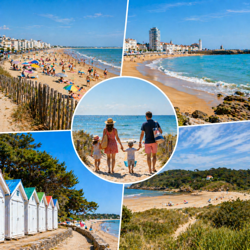 Les plus belles plages de Vendée pour les familles
