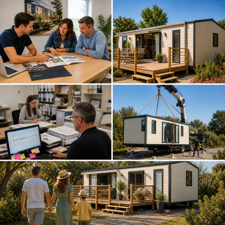 Achat mobil-home : toutes les étapes de notre accompagnement