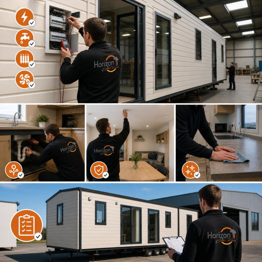 Comment est préparé un mobil-home avant livraison ? Nos étapes qualité.
