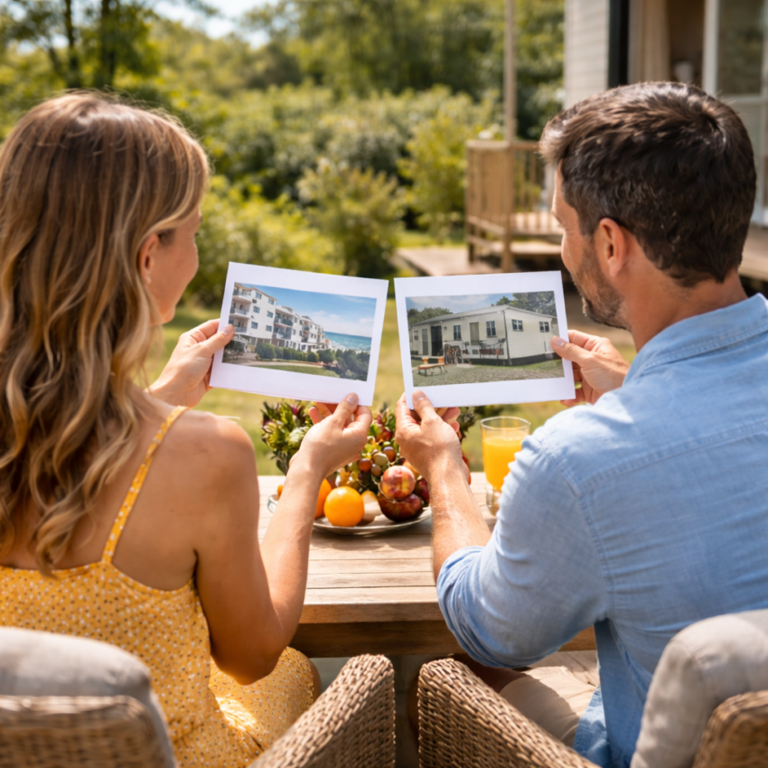 Mobil-home ou appartement de vacances : leur choix expliqué