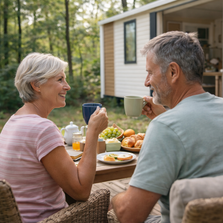 Premier été en mobil-home : témoignage de propriétaires