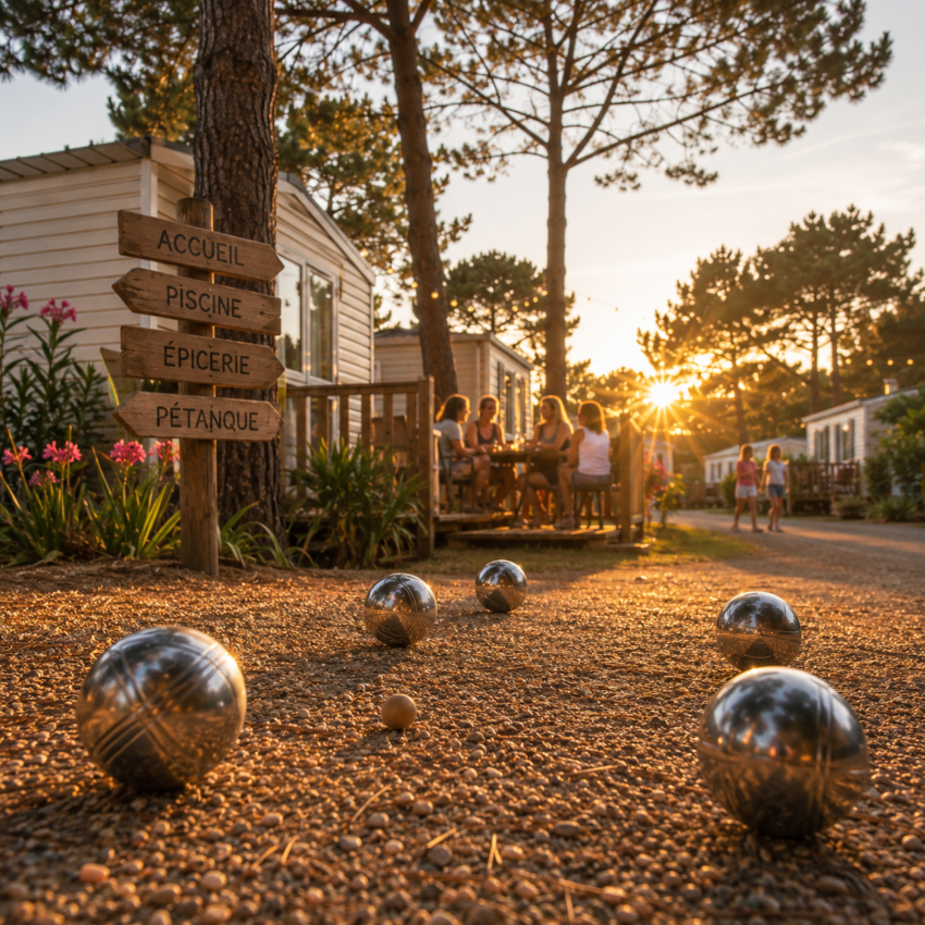 Les petits bruits qui font toute la magie des vacances en camping