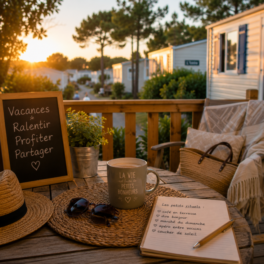 Les petits rituels qui rendent les vacances en camping si spéciales